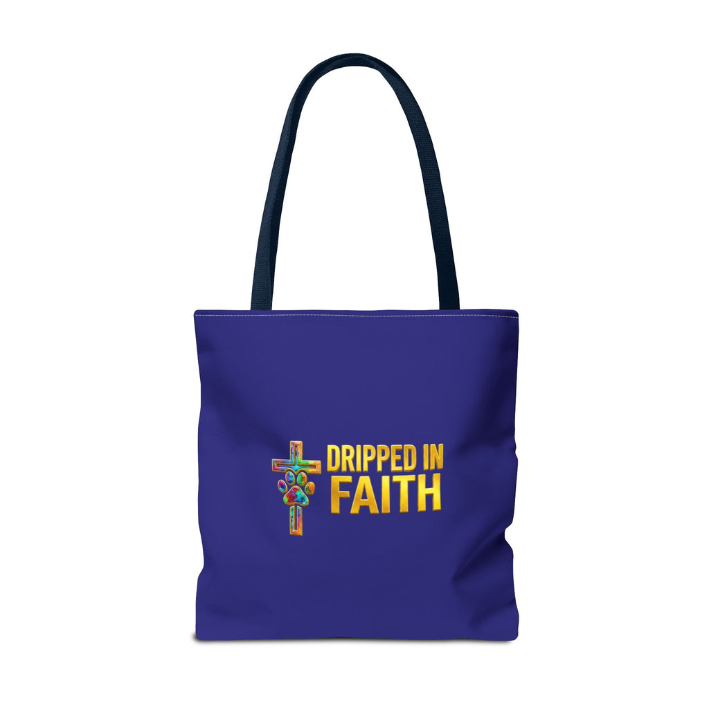Copy of Faithful Paws City Dachshund Tote — Isaiah 41:10 Inspirational Dog Lover Bag