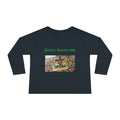 Toddler Long Sleeve Tee — "Jesus Loves Me" print with Colorful Legos Jesus on the cross - Sizes 2T - 6T