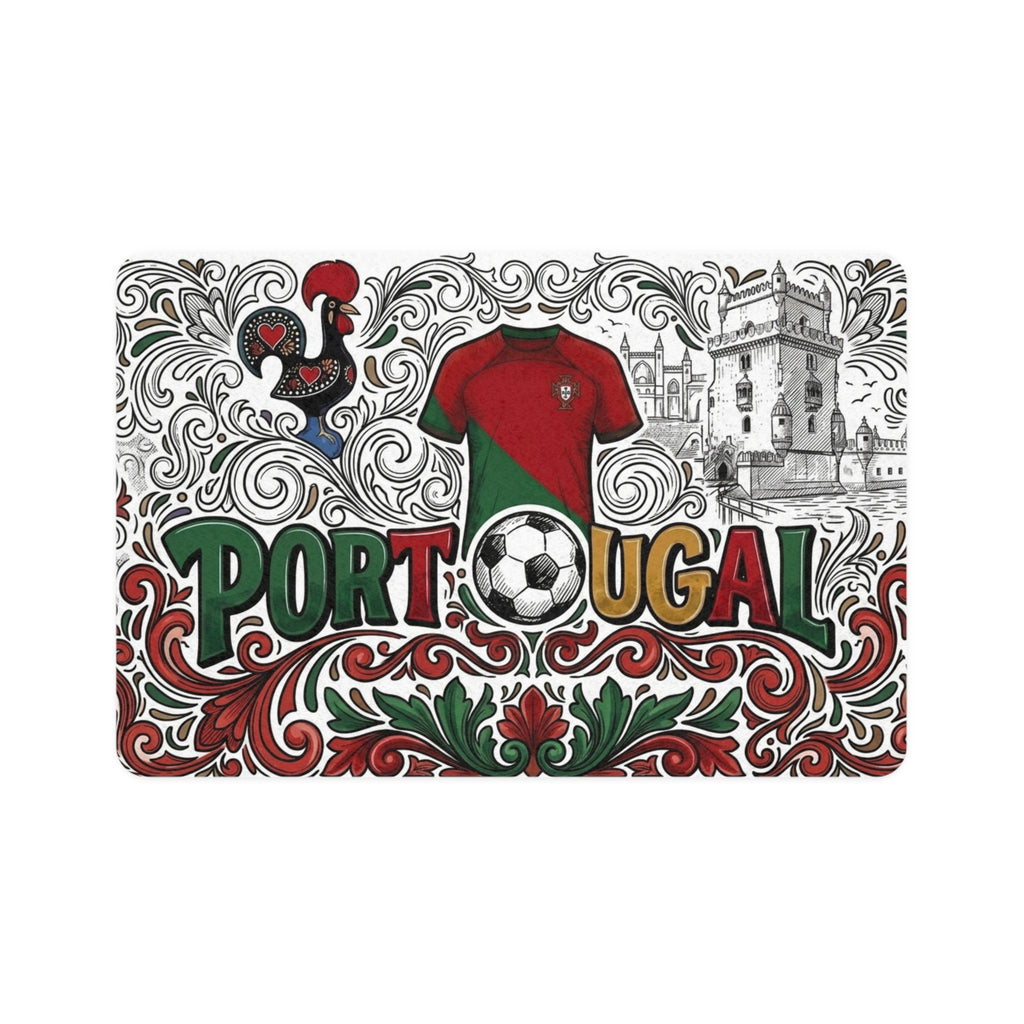 🇵🇹 Portugal Soccer Pet Food Mat (12x18)