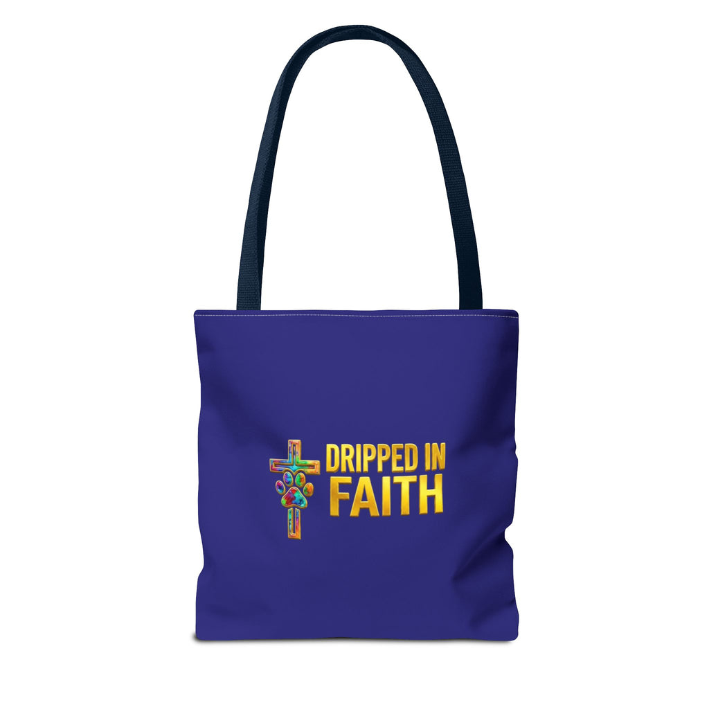 Copy of Faithful Paws City Dachshund Tote — Isaiah 41:10 Inspirational Dog Lover Bag