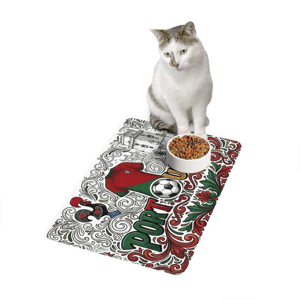 🇵🇹 Portugal Soccer Pet Food Mat (12x18)