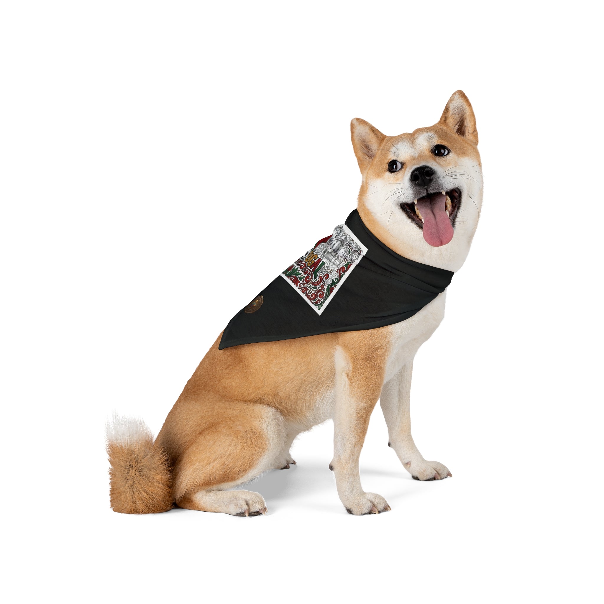 🇵🇹 Portugal Football Pet Bandana – Soccer-Themed Dog & Cat Scarf