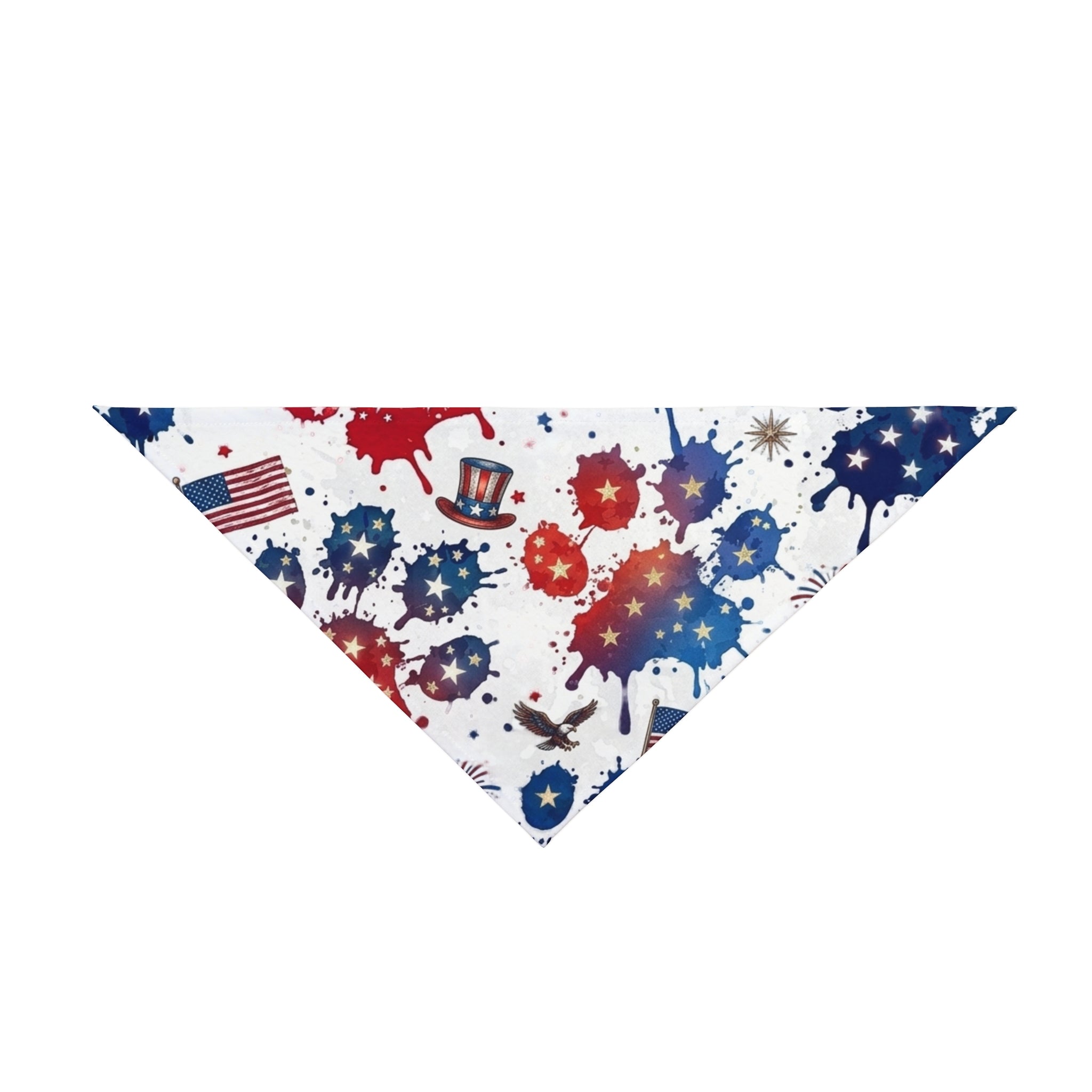 Pet Bandana 4th of July Paw Prints