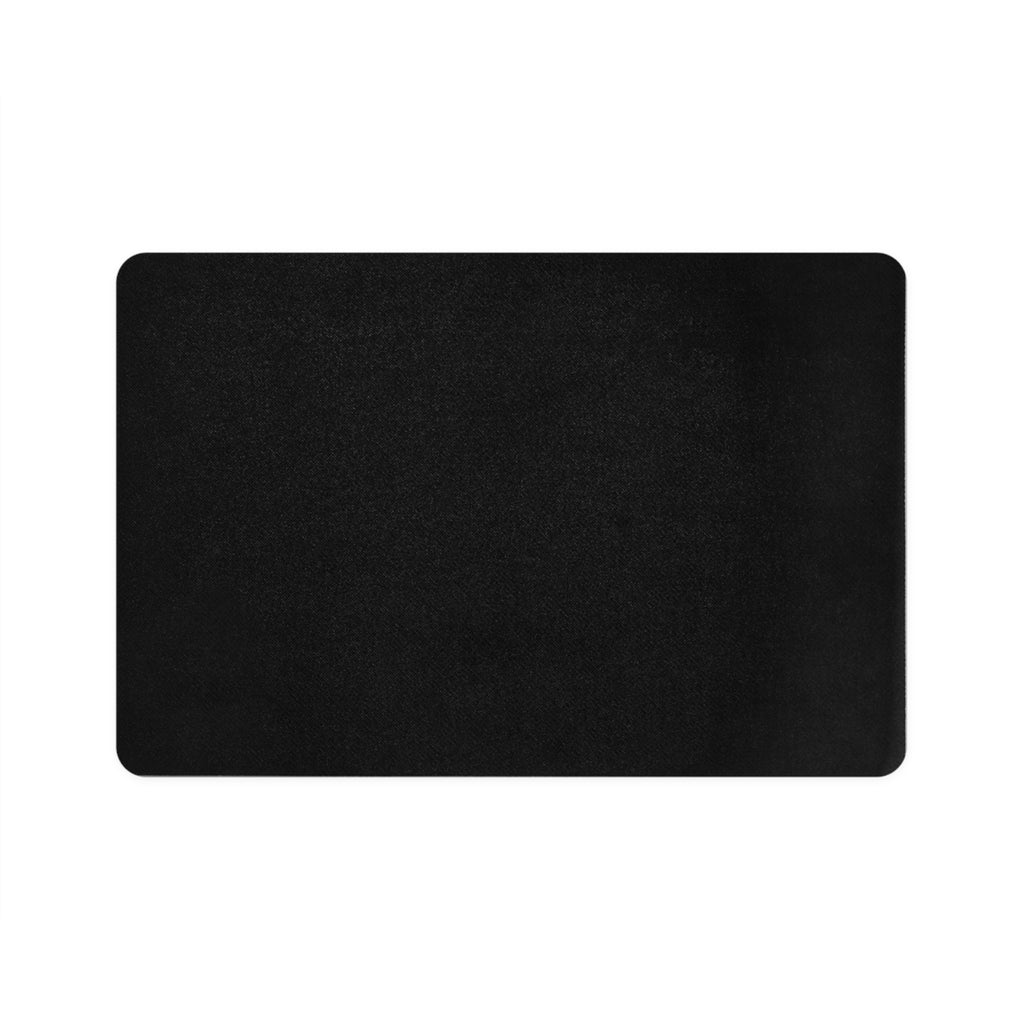Dog Bone & Paw Print Pet Mat (12x18) — Non-Slip Feeding Mat for Dogs & Cats