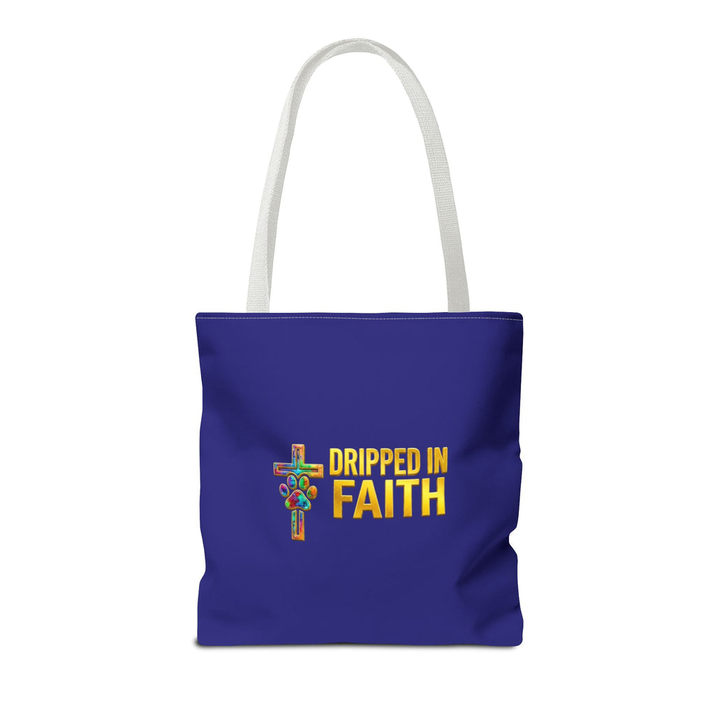 Copy of Faithful Paws City Dachshund Tote — Isaiah 41:10 Inspirational Dog Lover Bag