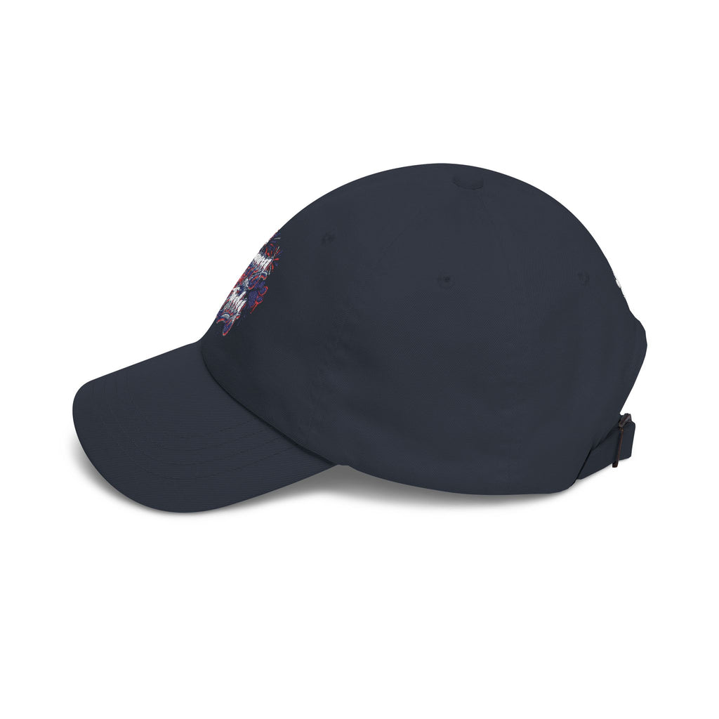 4th of July Dad Cap - 'Happy July' Fireworks Baseball Hat