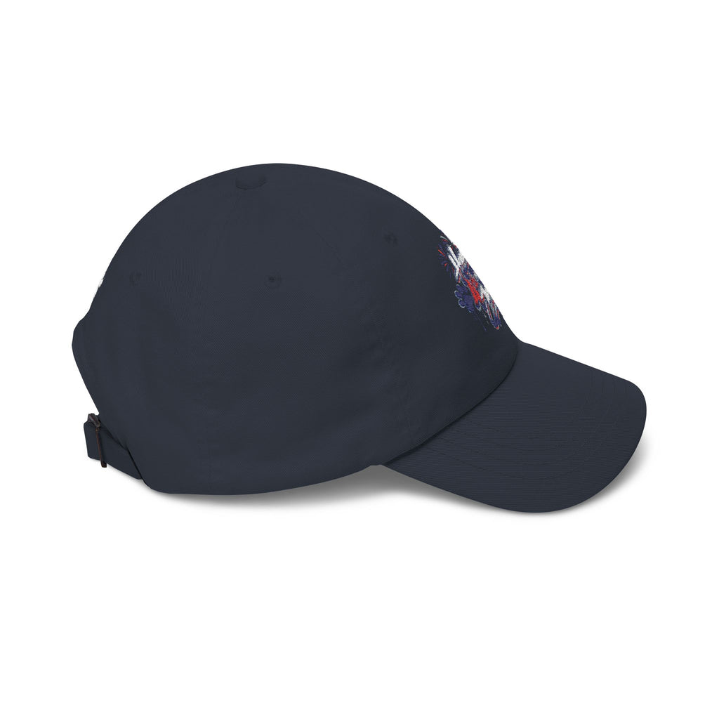 4th of July Dad Cap - 'Happy July' Fireworks Baseball Hat