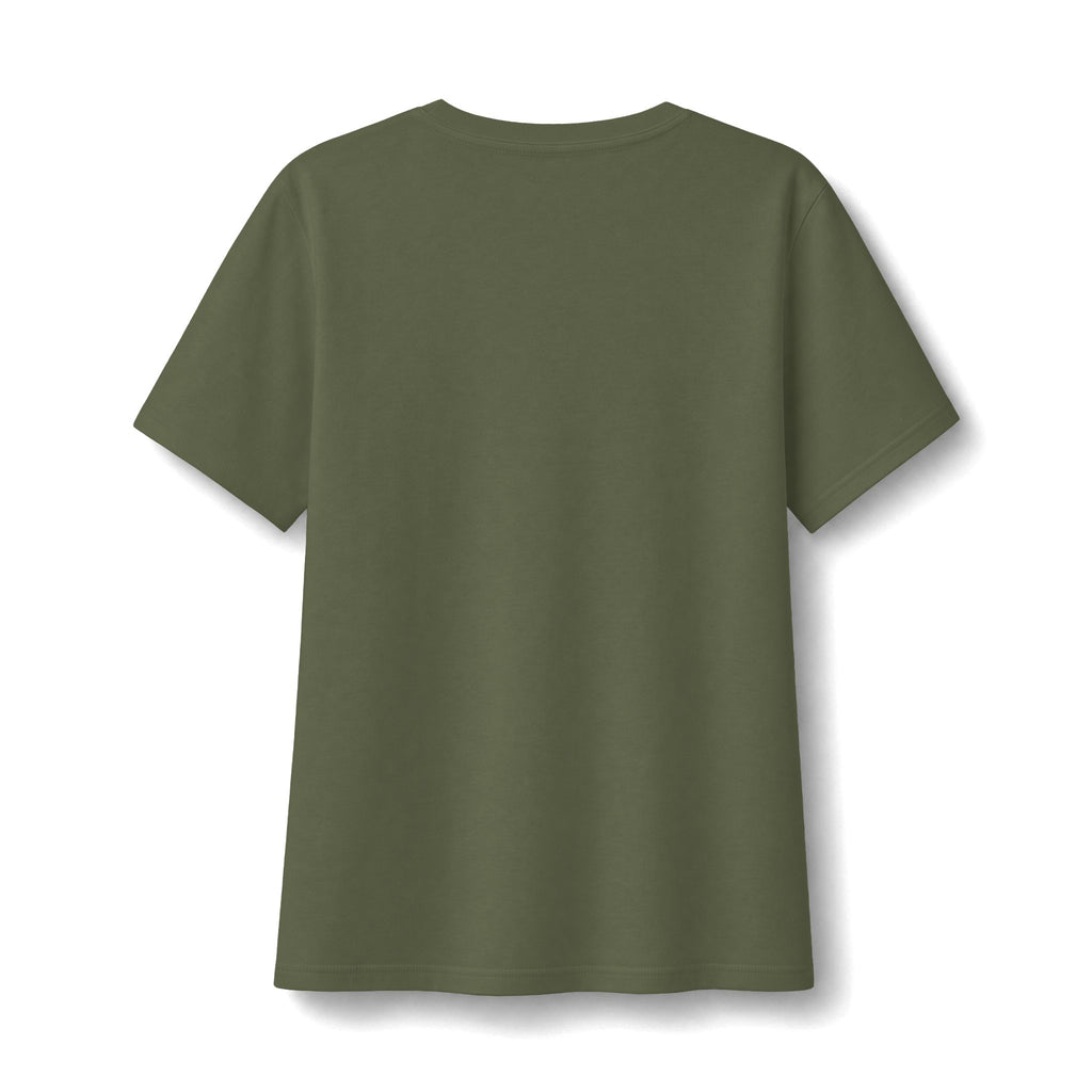 Ultra soft cotton relaxed fit Dog Mom Life V-Neck Tee — Cute Girl & Dogs Graphic T-Shirt