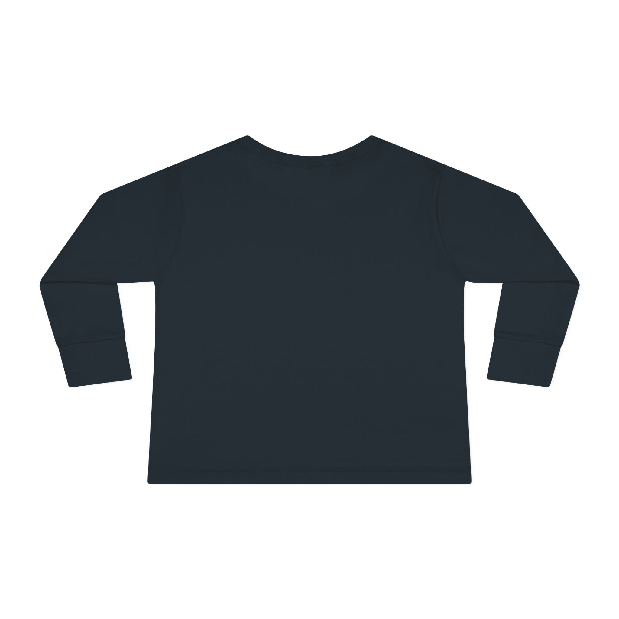 Toddler Long Sleeve Tee — "Jesus Loves Me" print with Colorful Legos Jesus on the cross - Sizes 2T - 6T