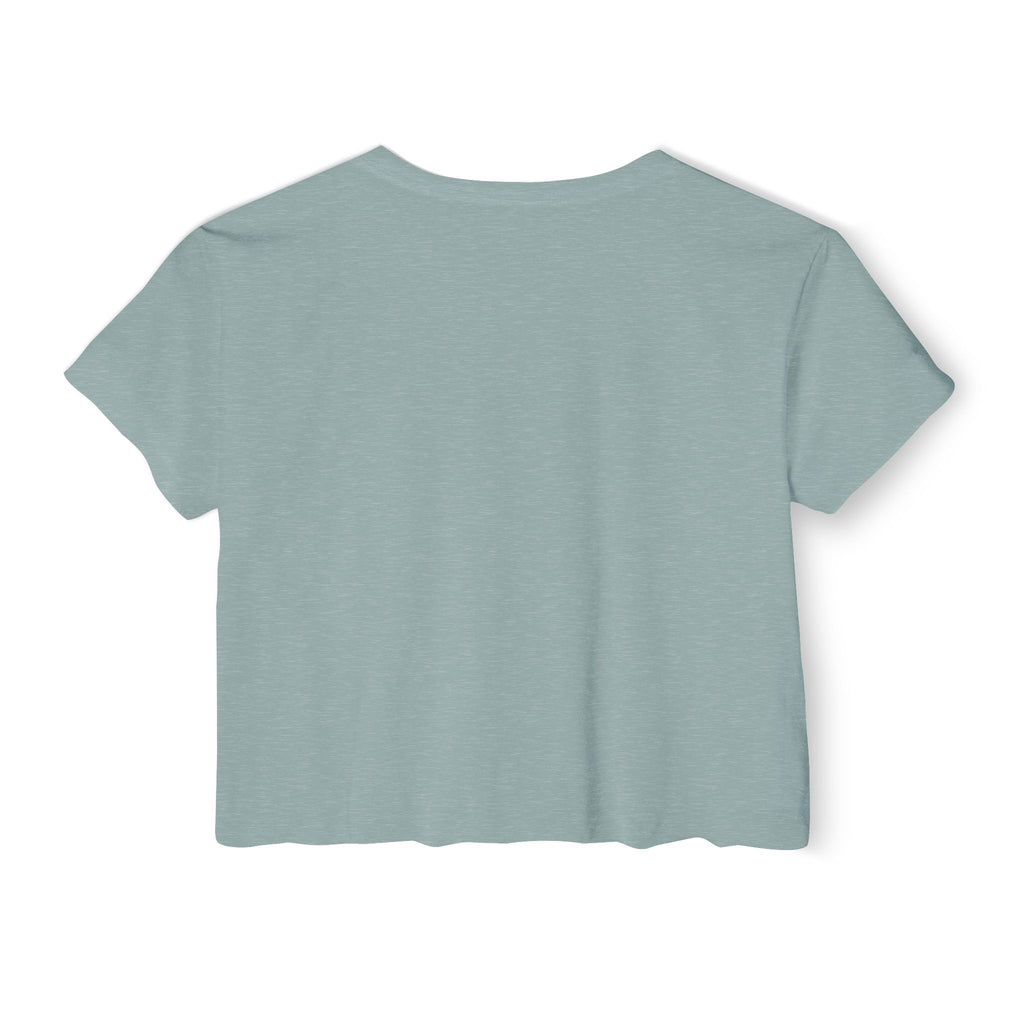 Dog Mom Life Crop Top — Cute Tee for Women, Graphic Dogs on Truck Mom Shirt - Sizes XS - 2X