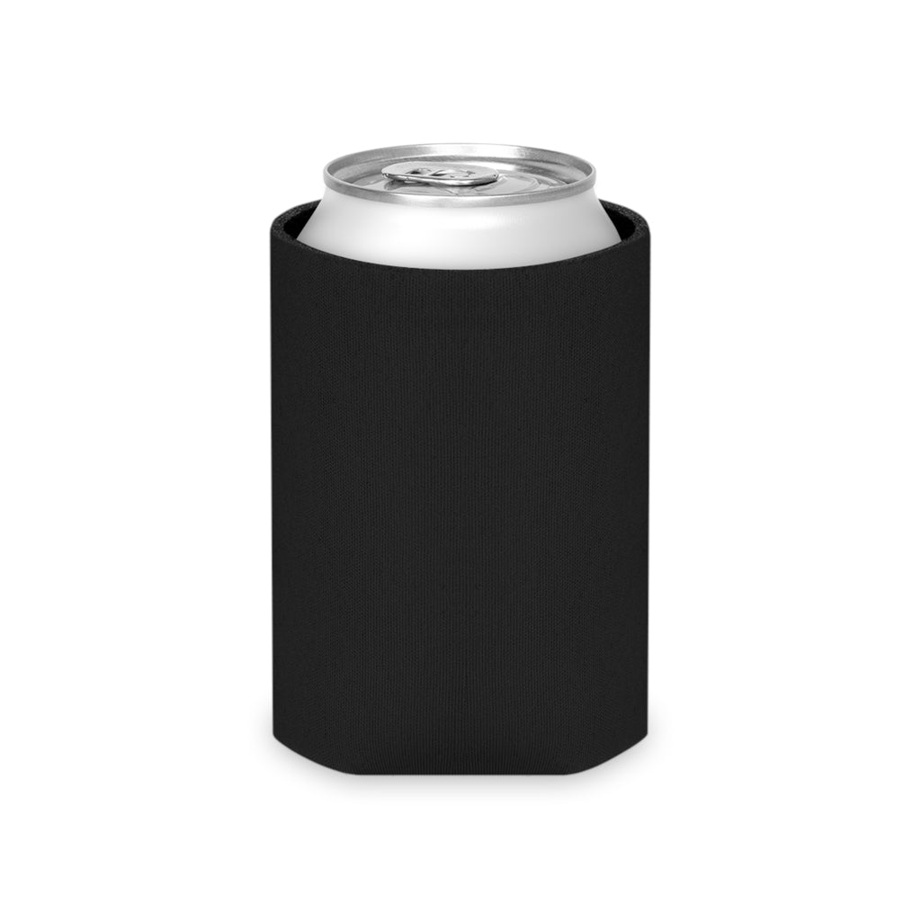 Black Gold Cross Can Cooler - Gothic Bandana Drink Koozie