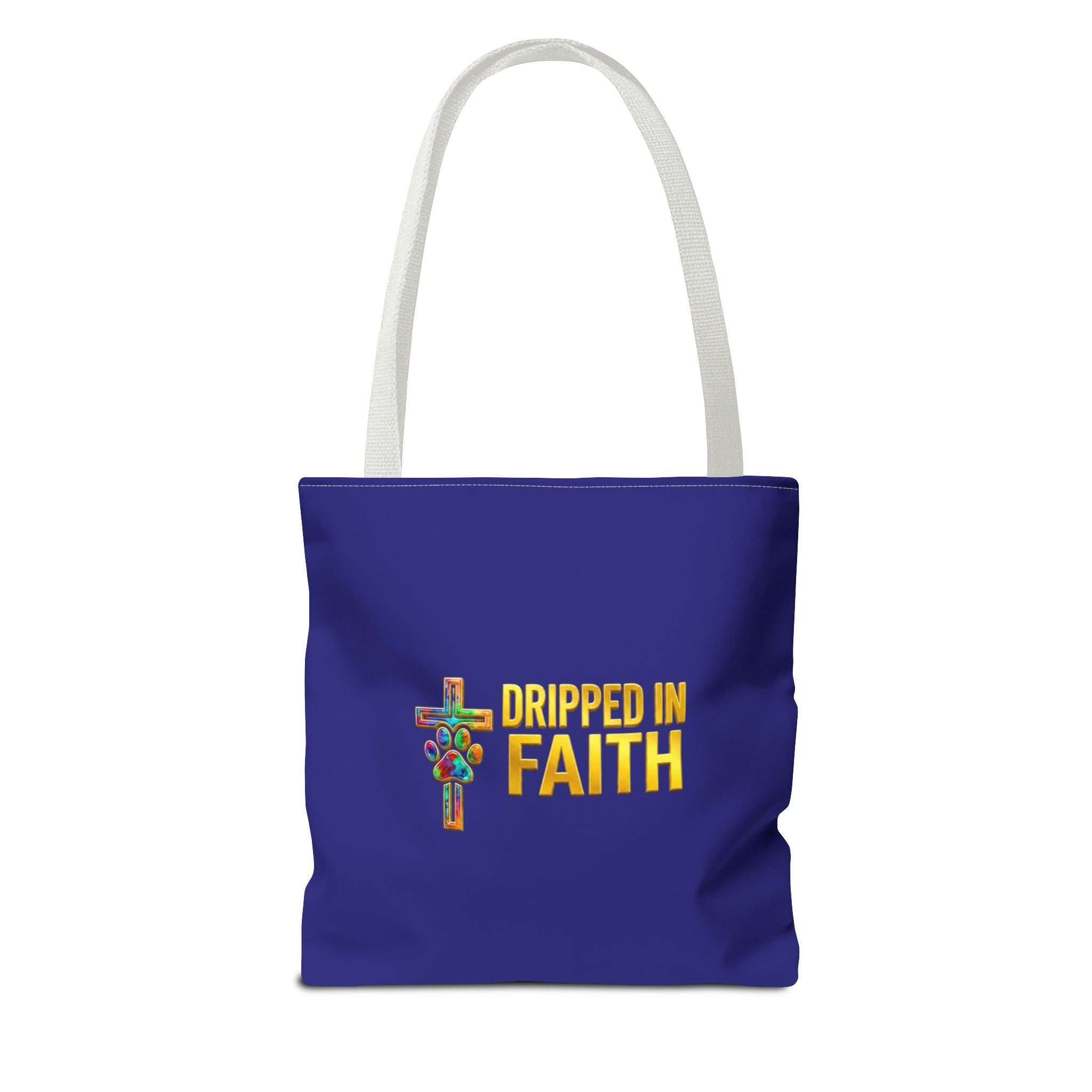 Copy of Faithful Paws City Dachshund Tote — Isaiah 41:10 Inspirational Dog Lover Bag