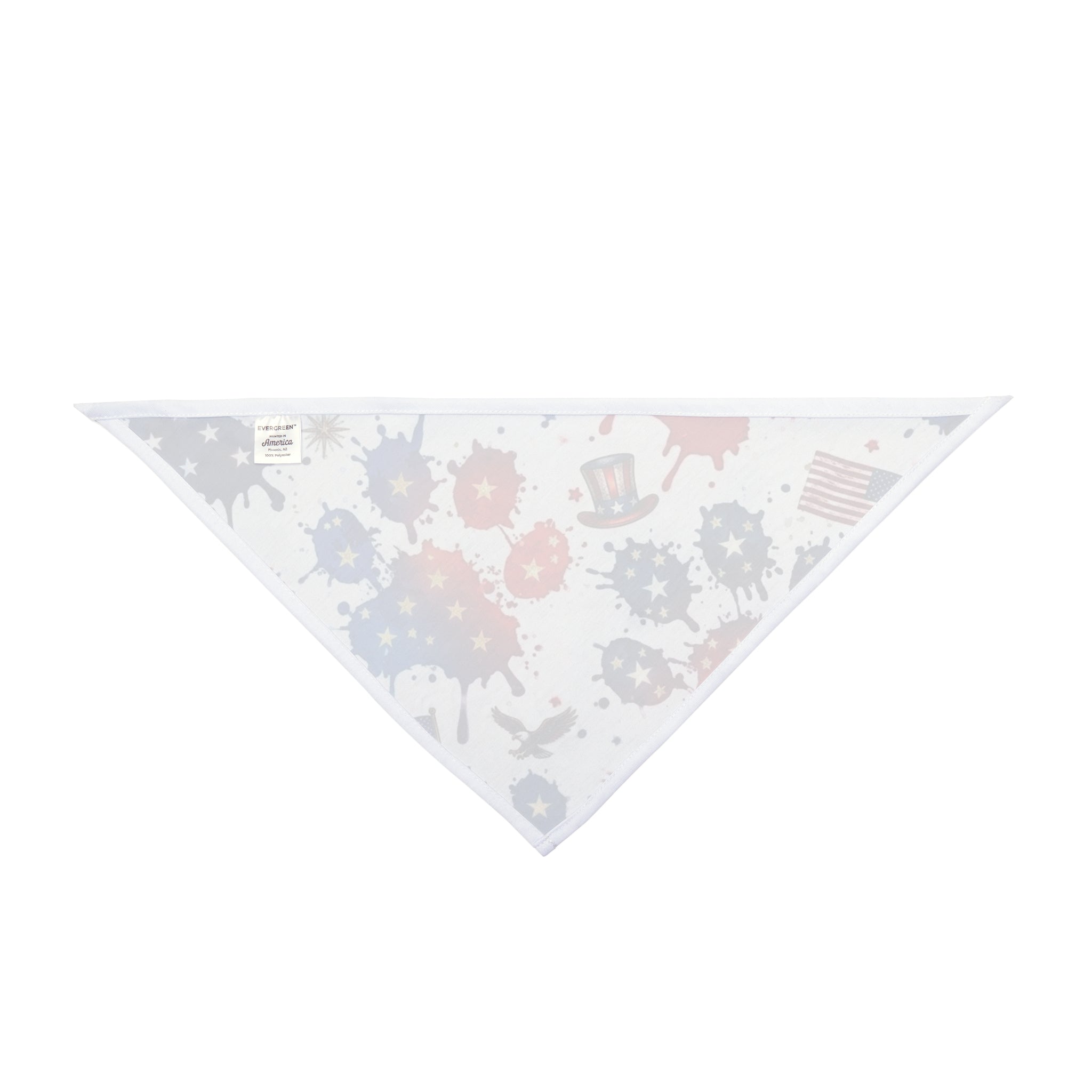 Pet Bandana 4th of July Paw Prints