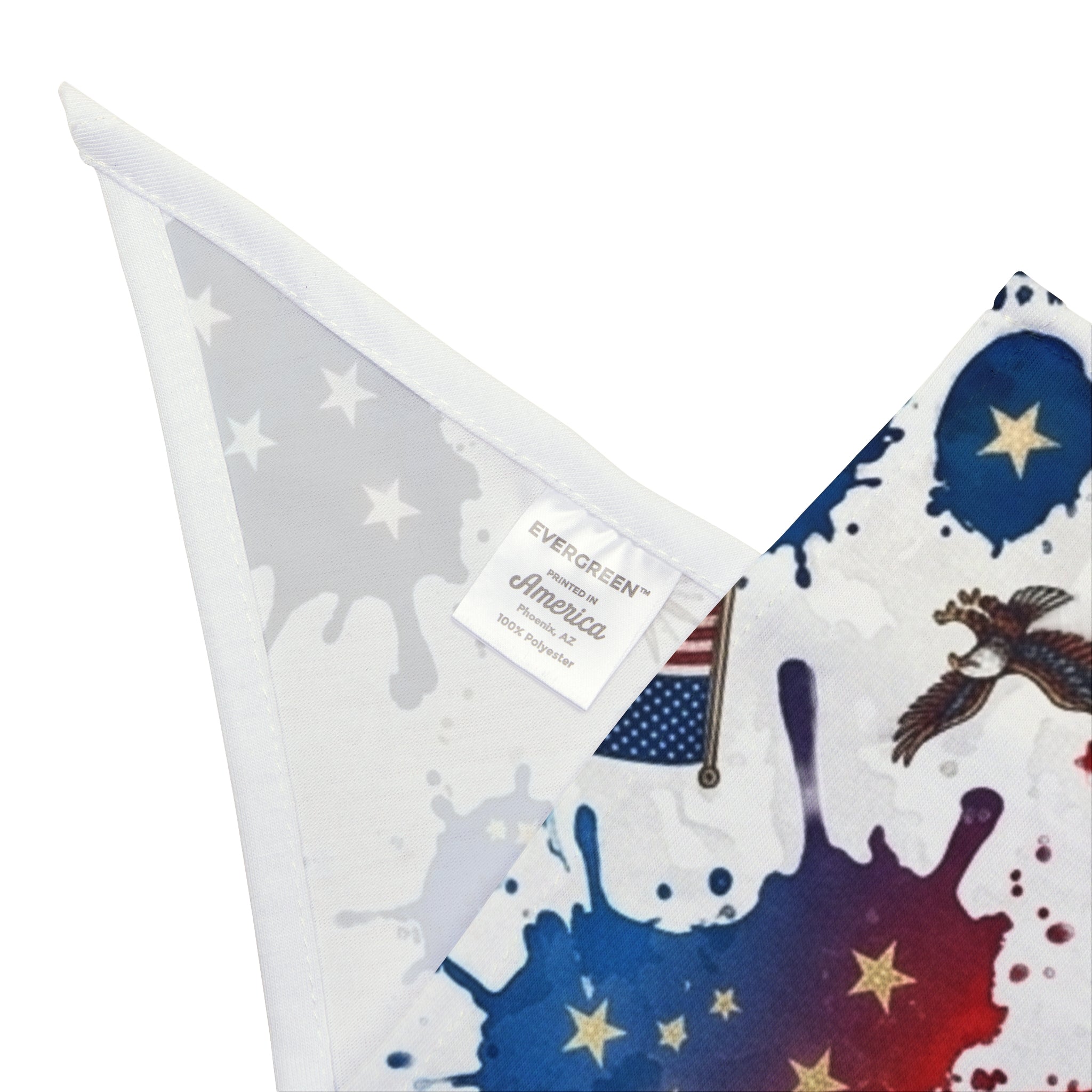 Pet Bandana 4th of July Paw Prints