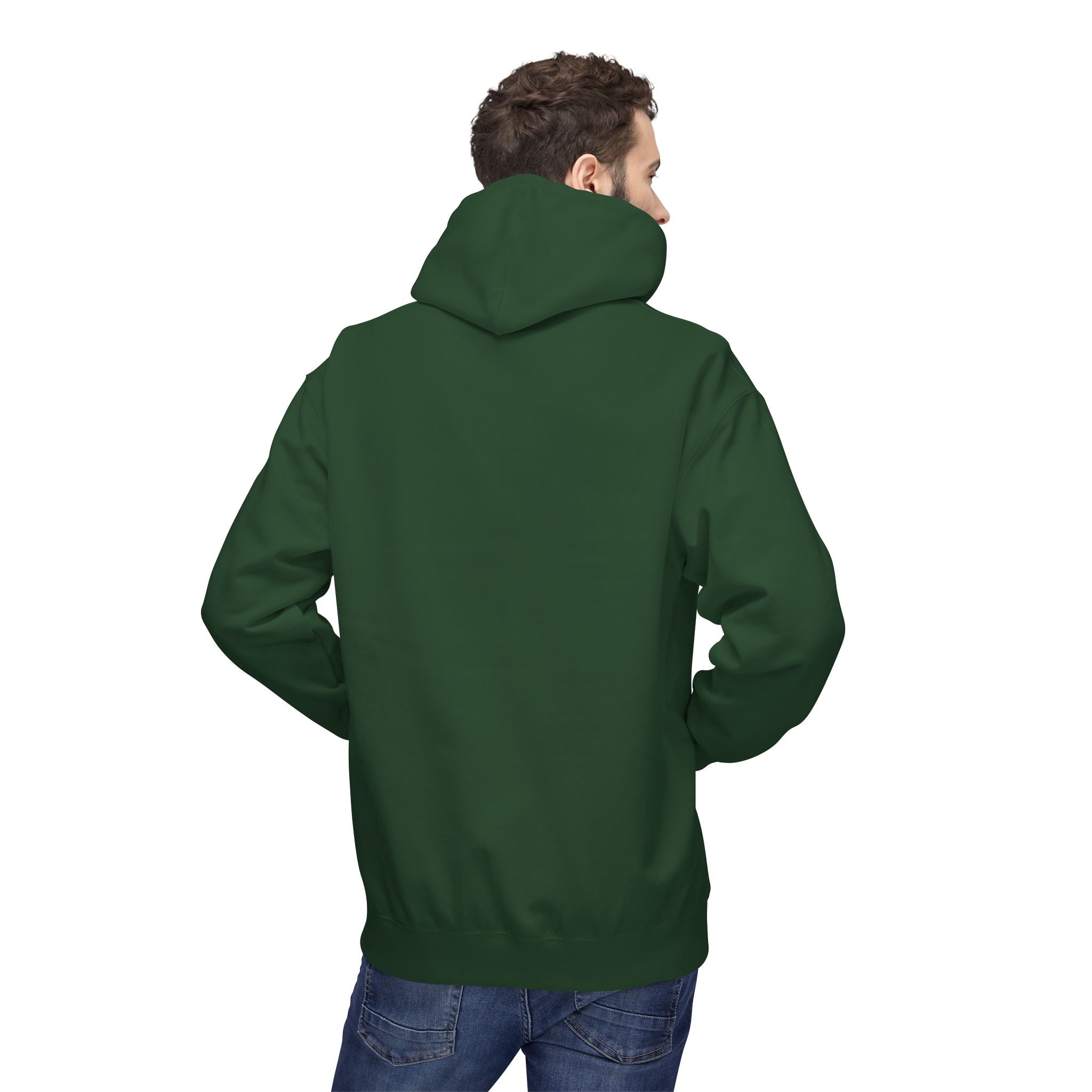 Faith Cross Rainbow Paint-Splash Hoodie